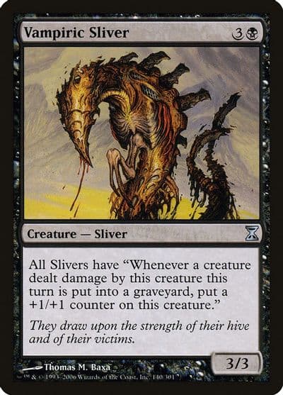 Vampiric Sliver Time Spiral Magic card