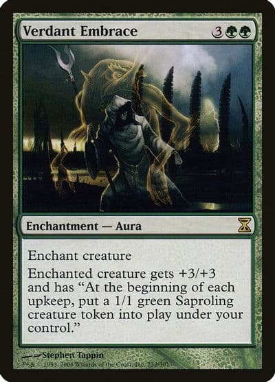 Verdant Embrace Time Spiral Magic card