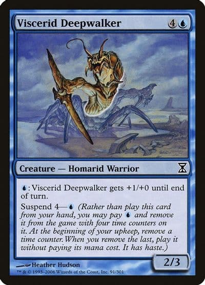 Viscerid Deepwalker Time Spiral Magic card