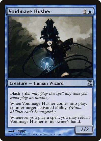 Voidmage Husher Time Spiral Magic card