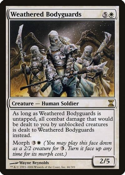 Weathered Bodyguards Time Spiral Magic card