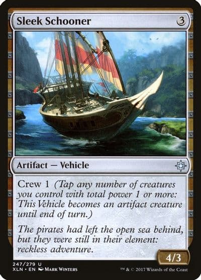 Sleek Schooner Ixalan Magic card