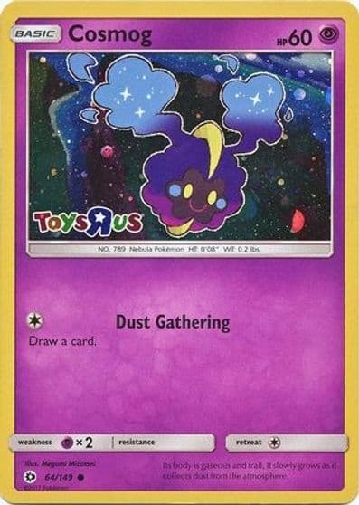Cosmog (Toys R Us Promo) Miscellaneous Cards & Products Pokemon card
