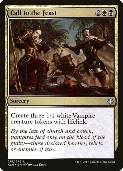 Call to the Feast Ixalan Magic card
