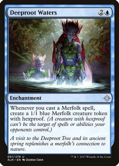 Deeproot Waters Ixalan Magic card