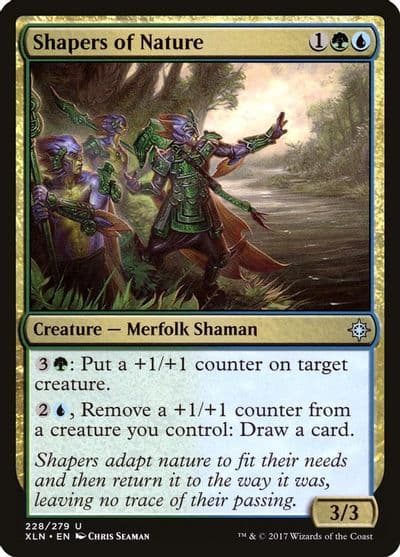 Shapers of Nature Ixalan Magic card
