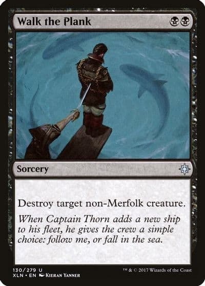 Walk the Plank Ixalan Magic card