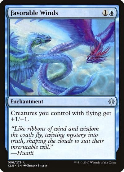 Favorable Winds Ixalan Magic card
