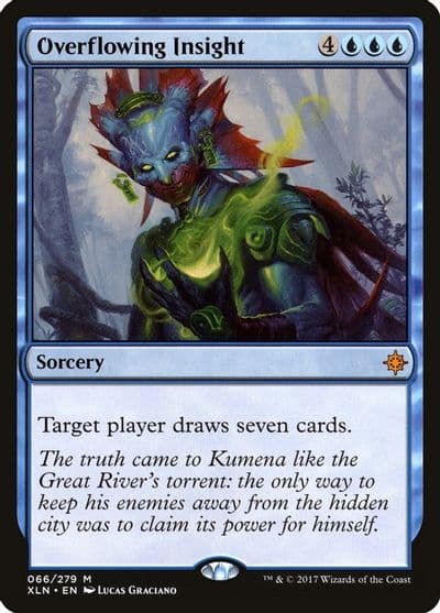 Overflowing Insight Ixalan Magic card