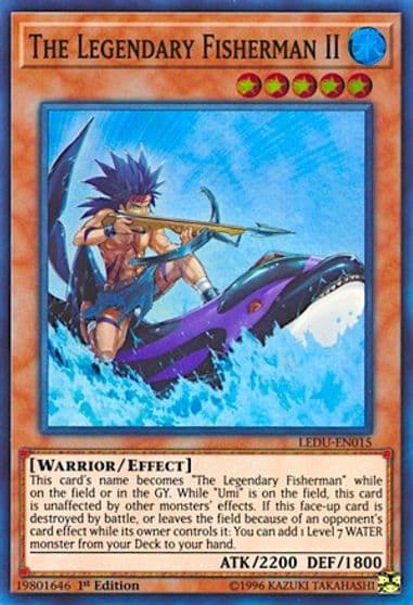 The Legendary Fisherman II Legendary Duelists Yu-Gi-Oh! card