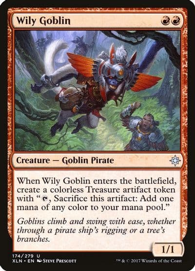 Wily Goblin Ixalan Magic card