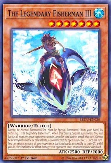 The Legendary Fisherman III Legendary Duelists Yu-Gi-Oh! card