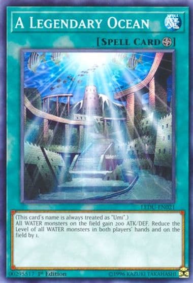 A Legendary Ocean Legendary Duelists Yu-Gi-Oh! card