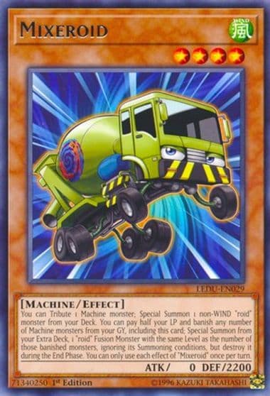 Mixeroid Legendary Duelists Yu-Gi-Oh! card