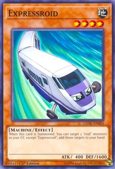 Expressroid Legendary Duelists Yu-Gi-Oh! card