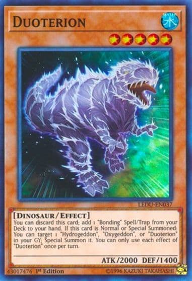 Duoterion Legendary Duelists Yu-Gi-Oh! card