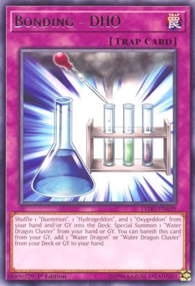 Bonding DHO Legendary Duelists Yu-Gi-Oh! card