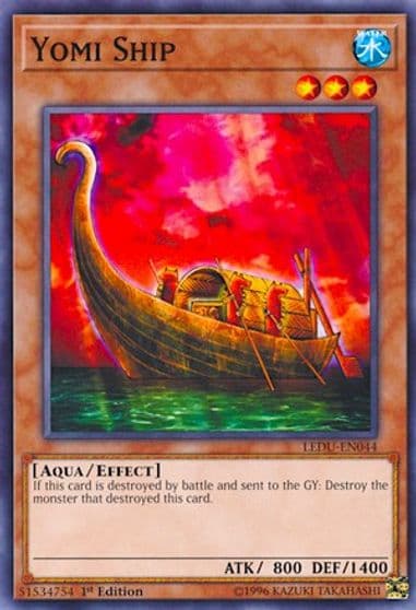 Yomi Ship Legendary Duelists Yu-Gi-Oh! card