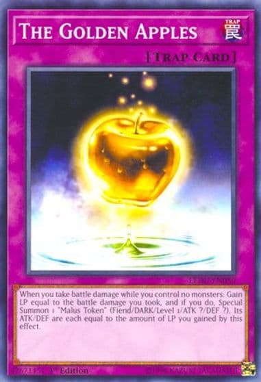 The Golden Apples Legendary Duelists Yu-Gi-Oh! card