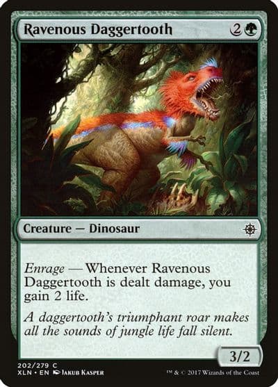 Ravenous Daggertooth Ixalan Magic card