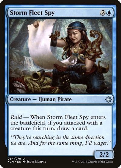 Storm Fleet Spy Ixalan Magic card