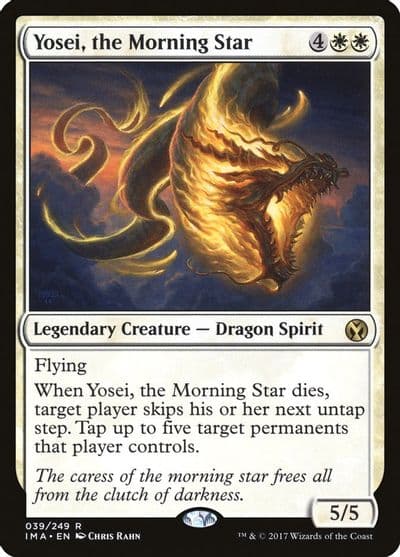 Yosei the Morning Star Iconic Masters Magic card