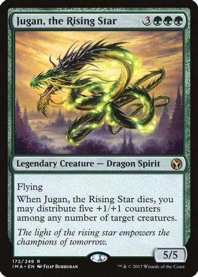 Jugan the Rising Star Iconic Masters Magic card