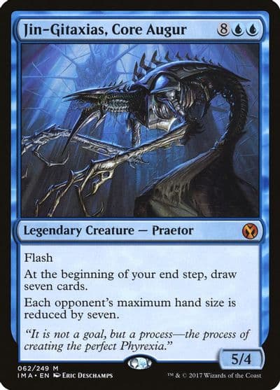 Jin Gitaxias Core Augur Iconic Masters Magic card