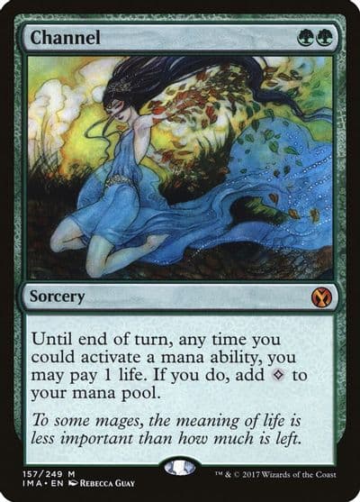 Channel Iconic Masters Magic card
