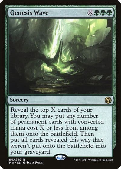 Genesis Wave Iconic Masters Magic card
