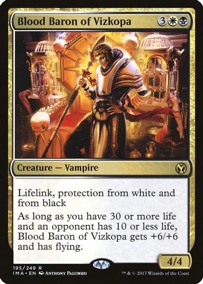 Blood Baron of Vizkopa Iconic Masters Magic card