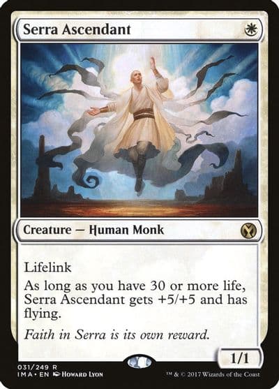 Serra Ascendant Iconic Masters Magic card