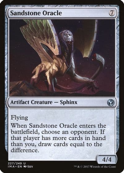 Sandstone Oracle Iconic Masters Magic card