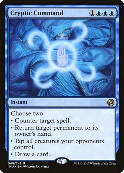 Cryptic Command Iconic Masters Magic card