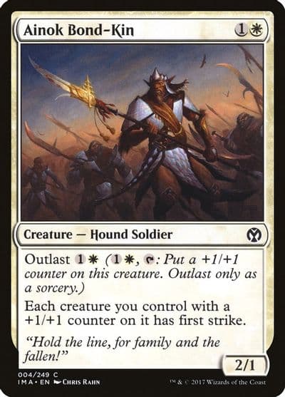 Ainok Bond Kin Iconic Masters Magic card