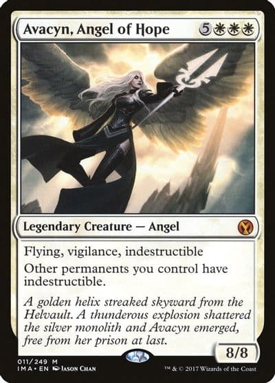 Avacyn Angel of Hope Iconic Masters Magic card
