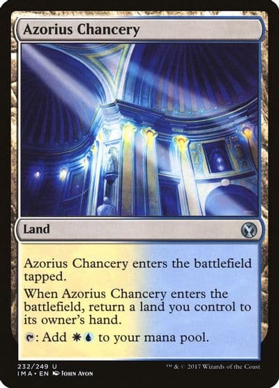 Azorius Chancery Iconic Masters Magic card