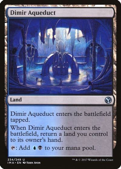 Dimir Aqueduct Iconic Masters Magic card