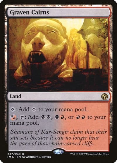 Graven Cairns Iconic Masters Magic card