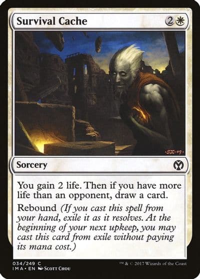 Survival Cache Iconic Masters Magic card