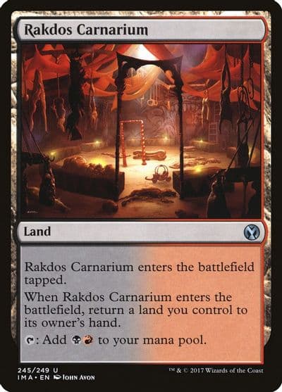 Rakdos Carnarium Iconic Masters Magic card