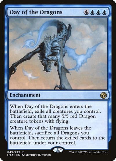 Day of the Dragons Iconic Masters Magic card