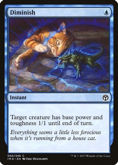 Diminish Iconic Masters Magic card