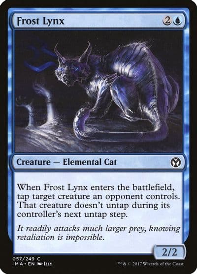 Frost Lynx Iconic Masters Magic card