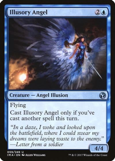 Illusory Angel Iconic Masters Magic card