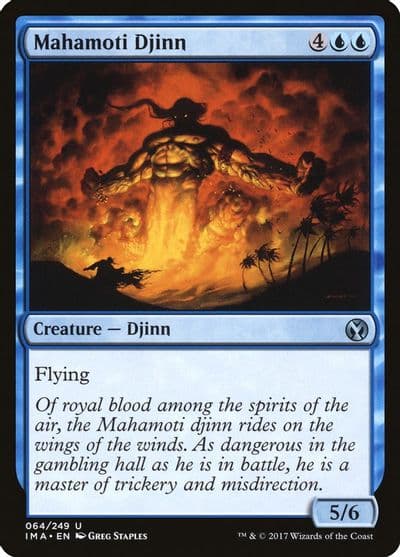 Mahamoti Djinn Iconic Masters Magic card