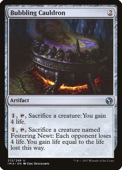 Bubbling Cauldron Iconic Masters Magic card