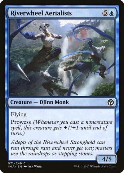 Riverwheel Aerialists Iconic Masters Magic card