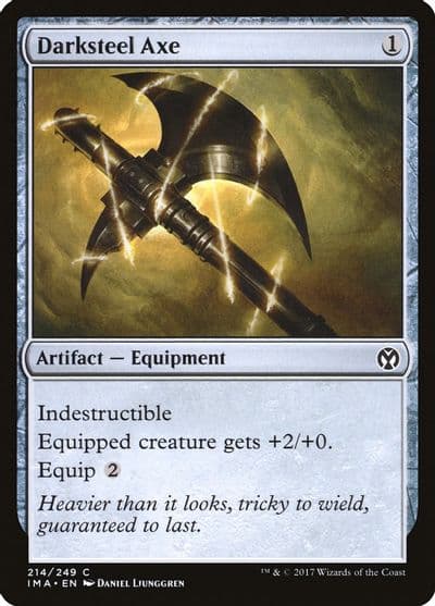 Darksteel Axe Iconic Masters Magic card