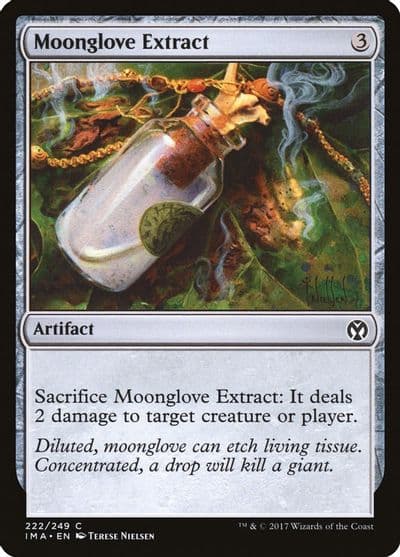 Moonglove Extract Iconic Masters Magic card